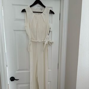 Calvin Klein Textured Cream Fabric